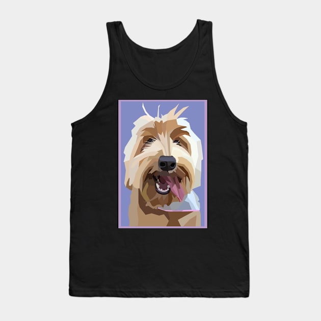 Super Cute Dog Australian Labradoodle Tank Top by jrepkin